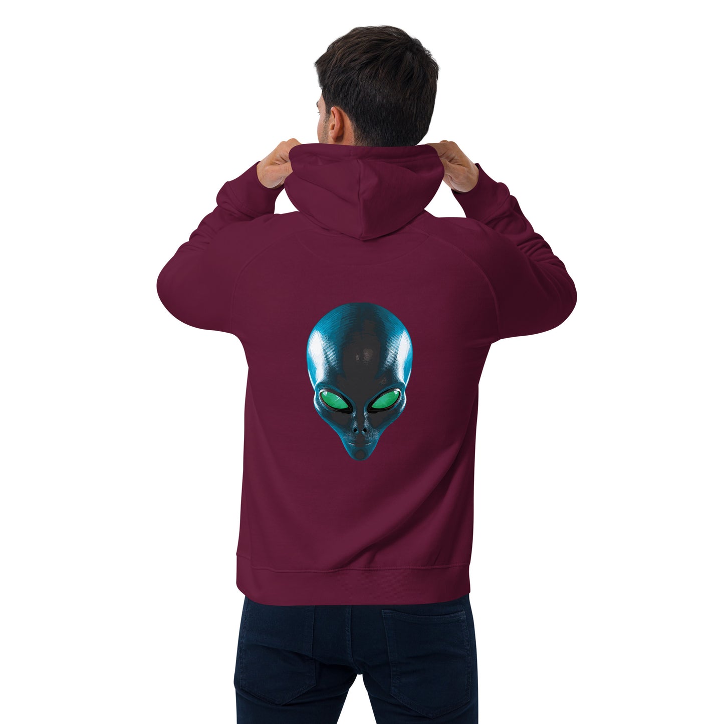 Alien Men’s eco  hoodie