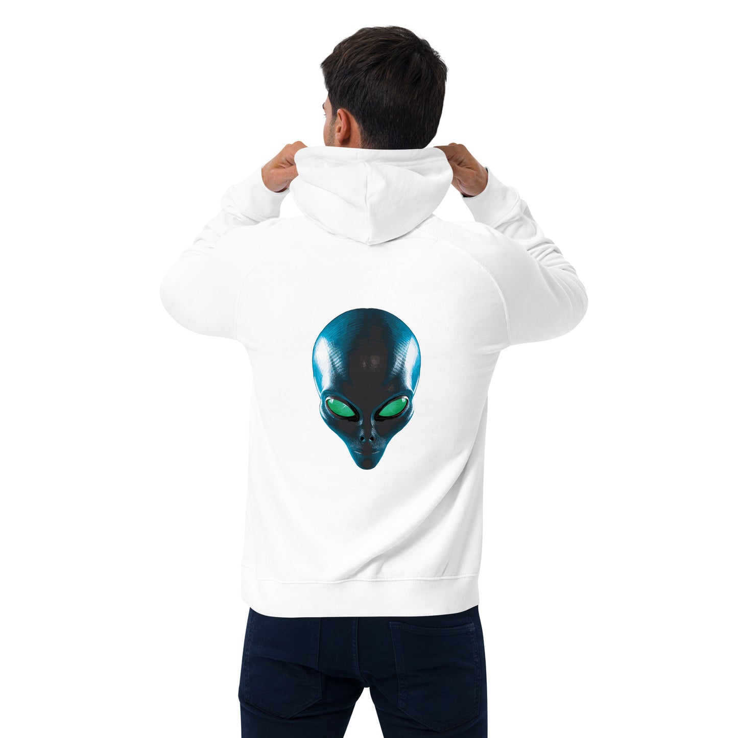 Alien Men’s eco  hoodie