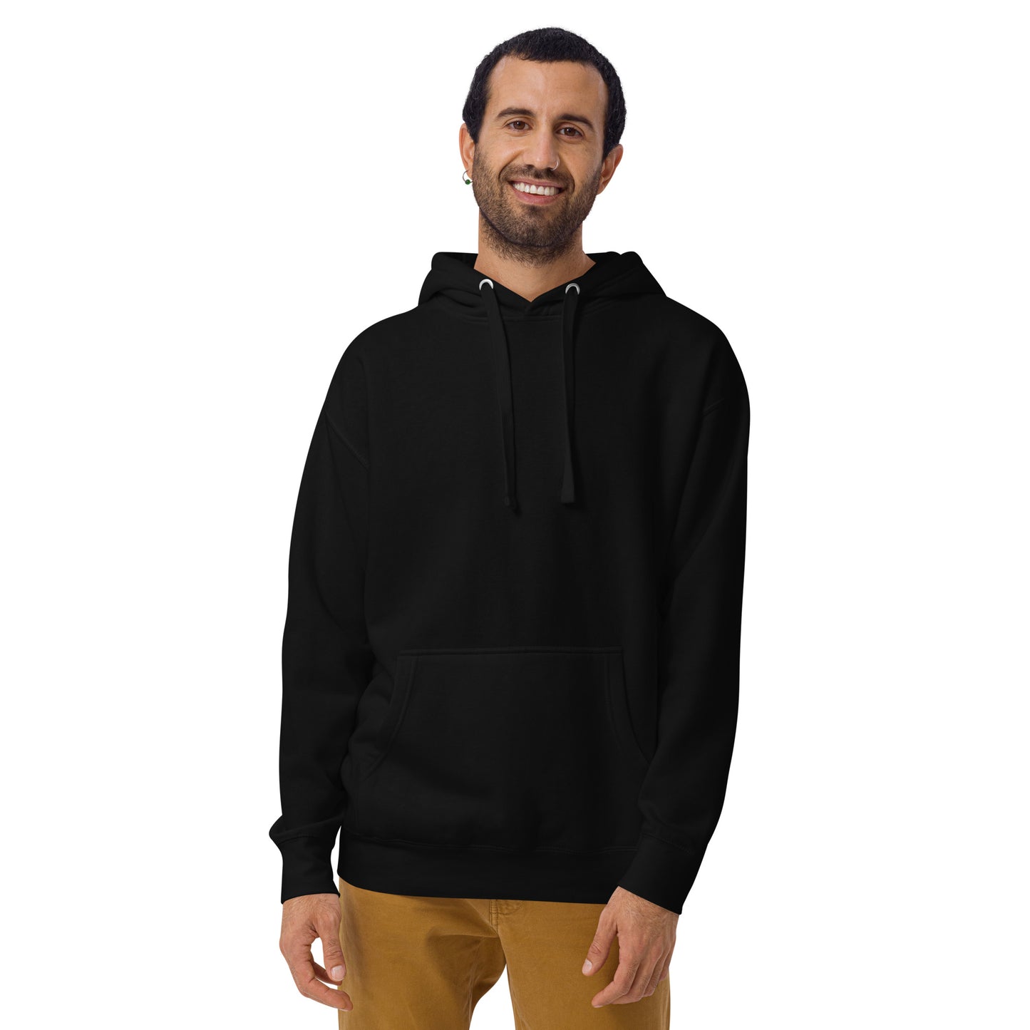 Alien with headphones Men’s Hoodie