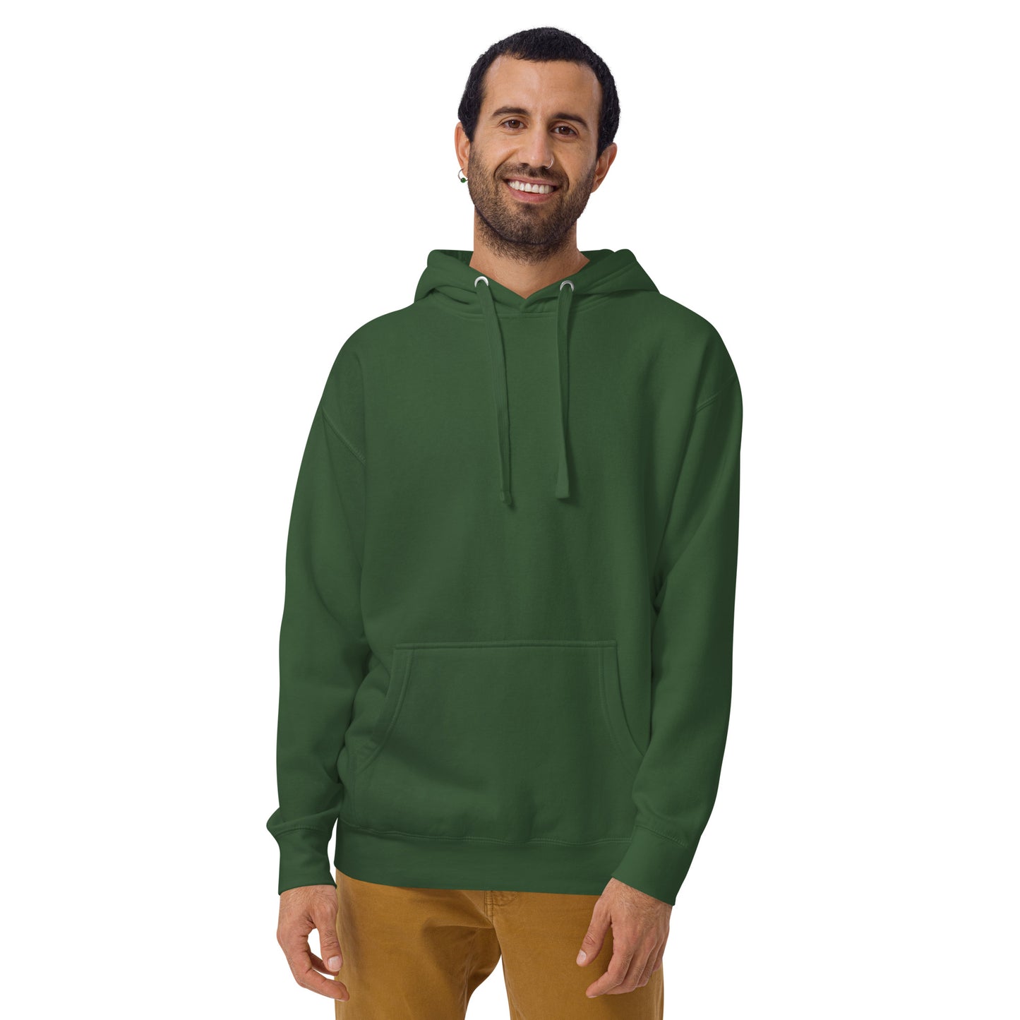 Alien with headphones Men’s Hoodie