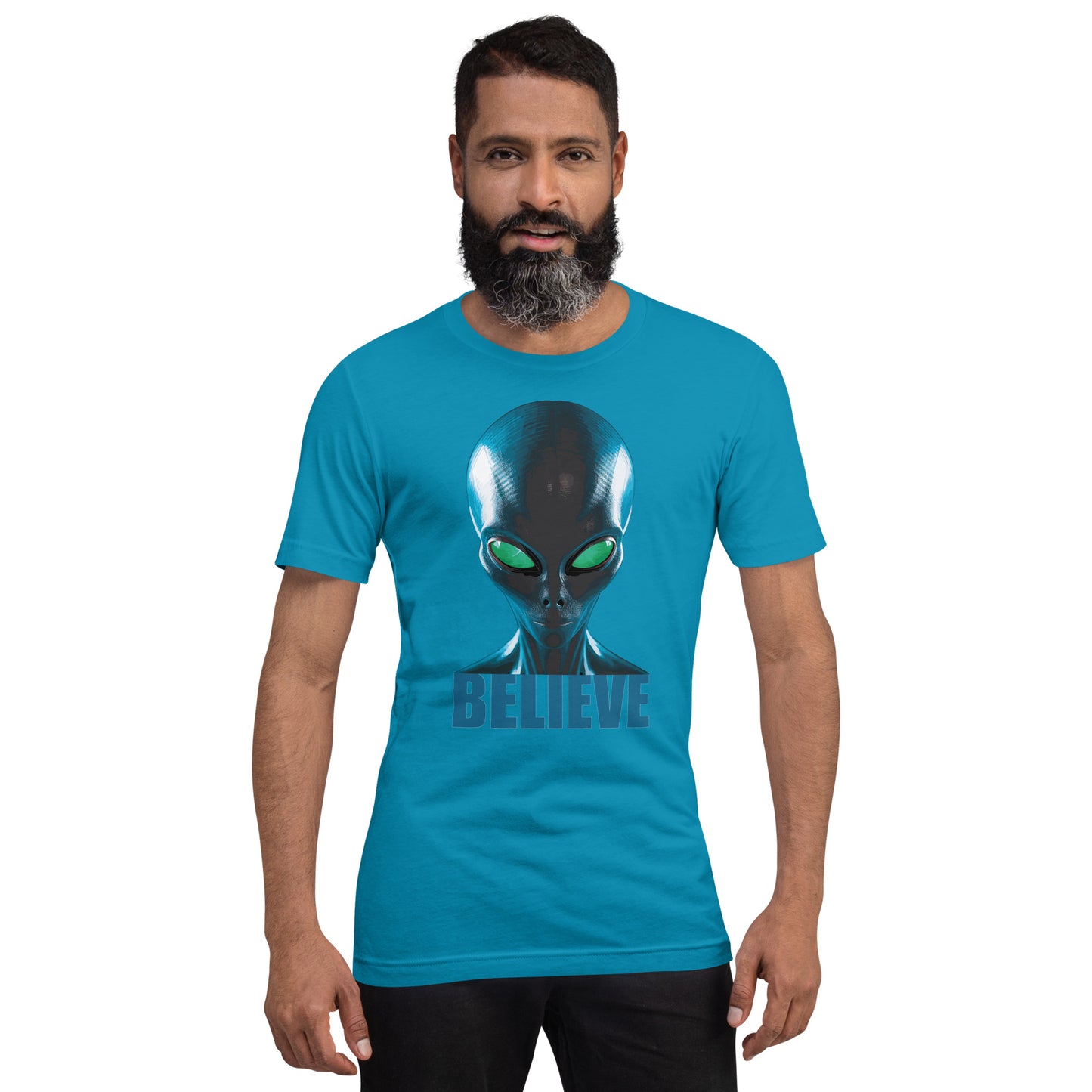 Believe in aliens t-shirt