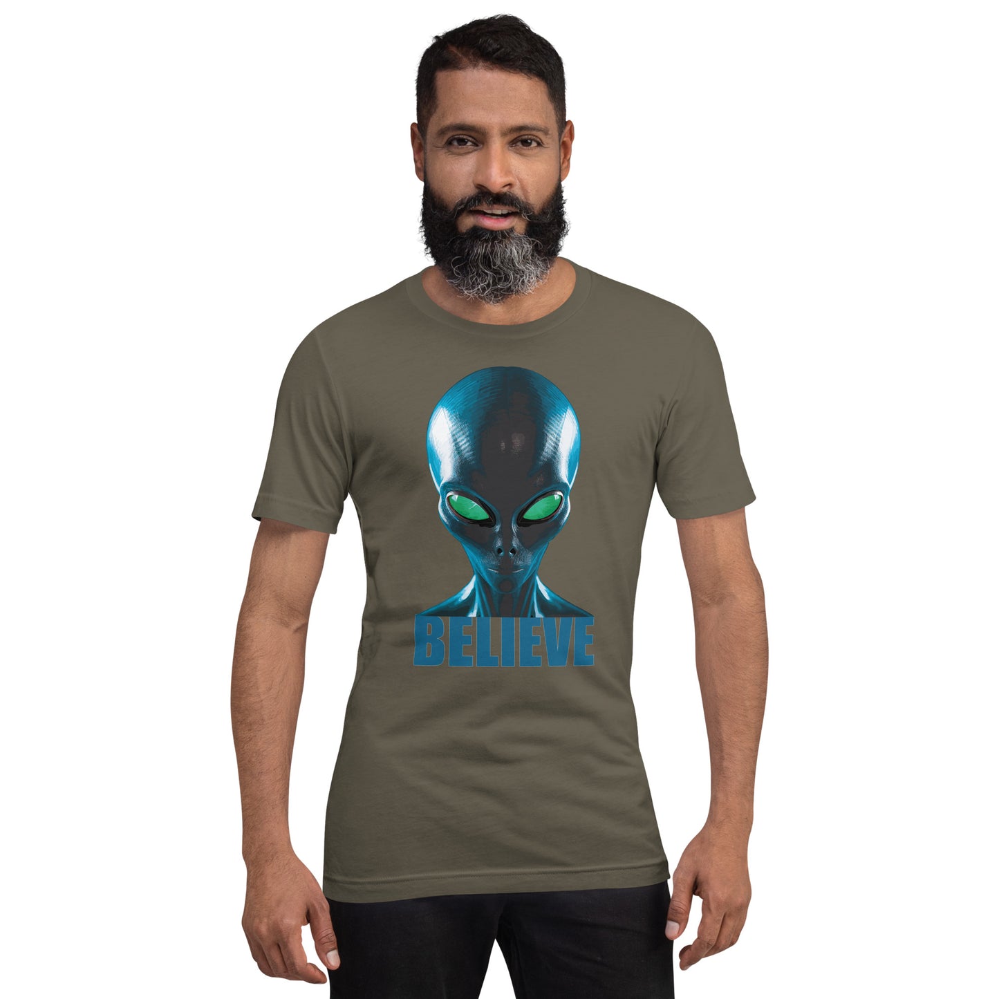 Believe in aliens t-shirt