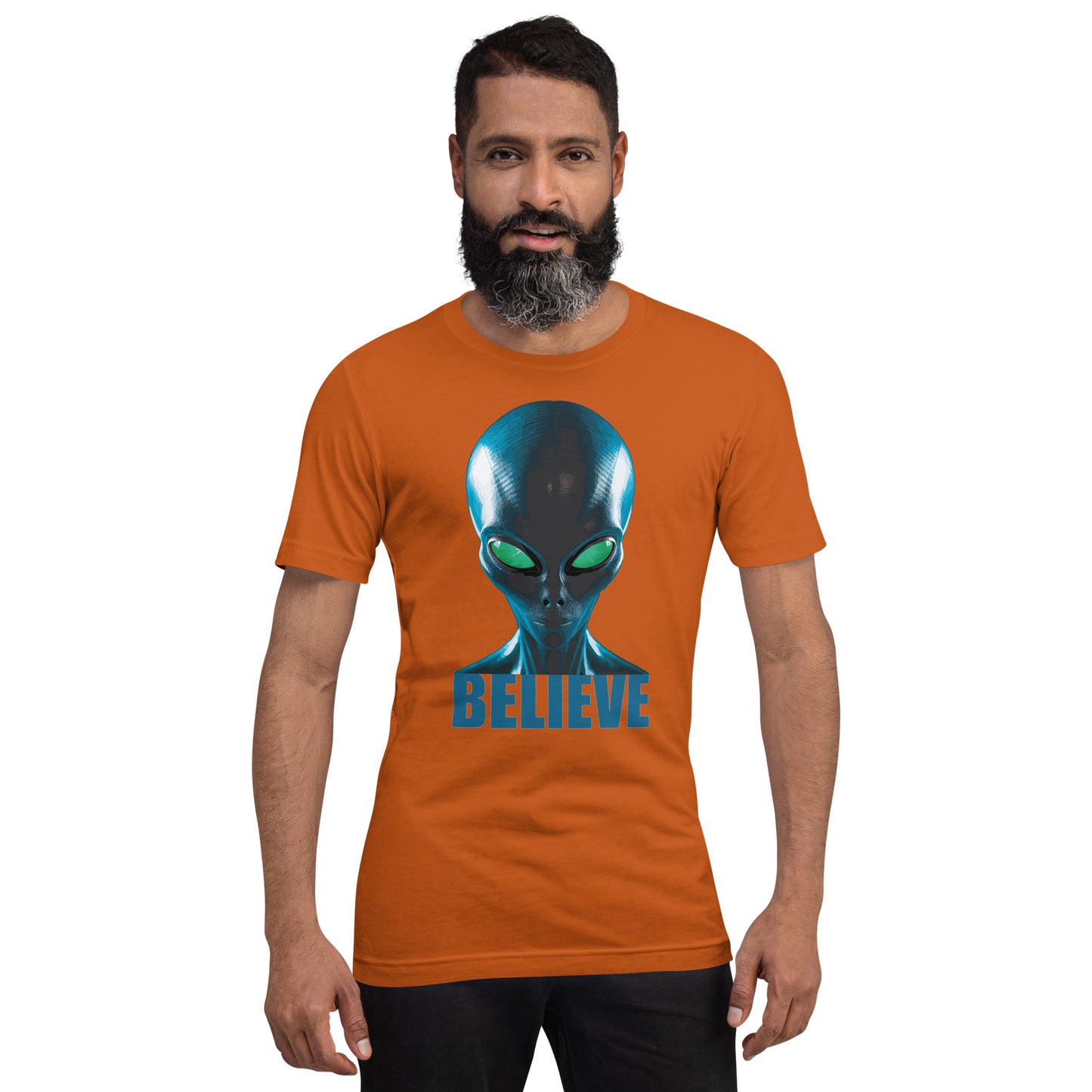 Believe in aliens t-shirt