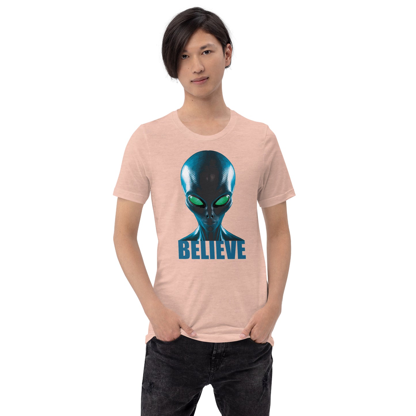 Believe in aliens t-shirt