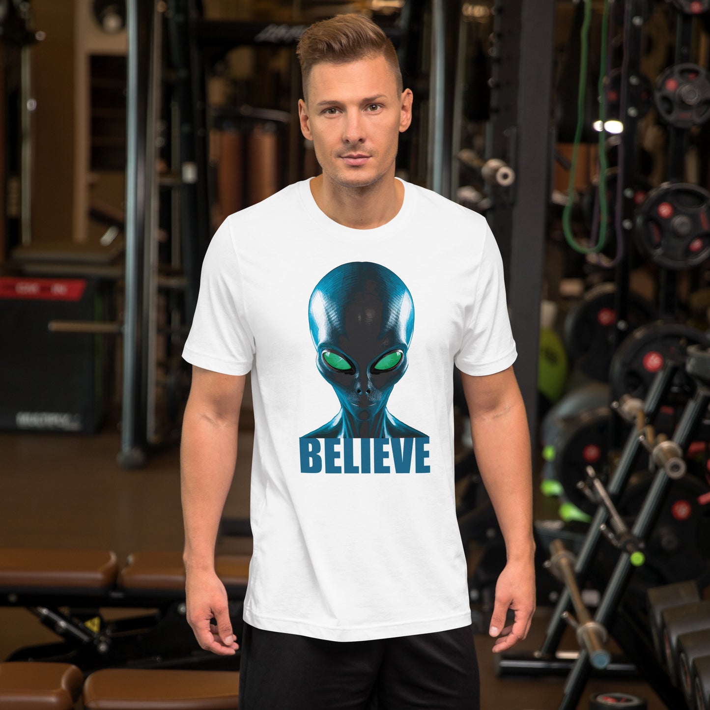 Believe in aliens t-shirt