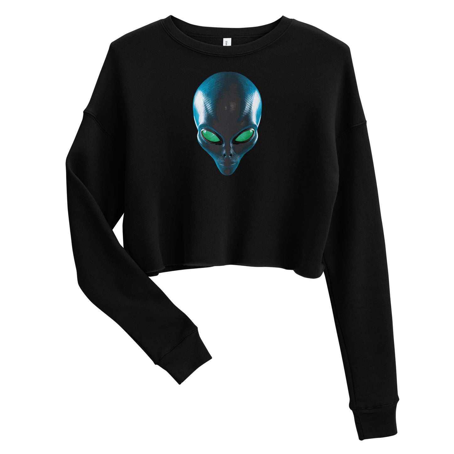 Alien Crop Sweatshirt